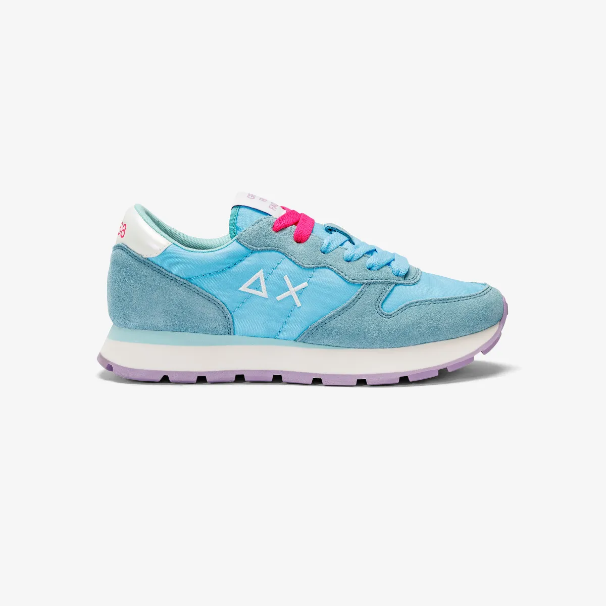 ALLY SOLID NYLON AZZURRO