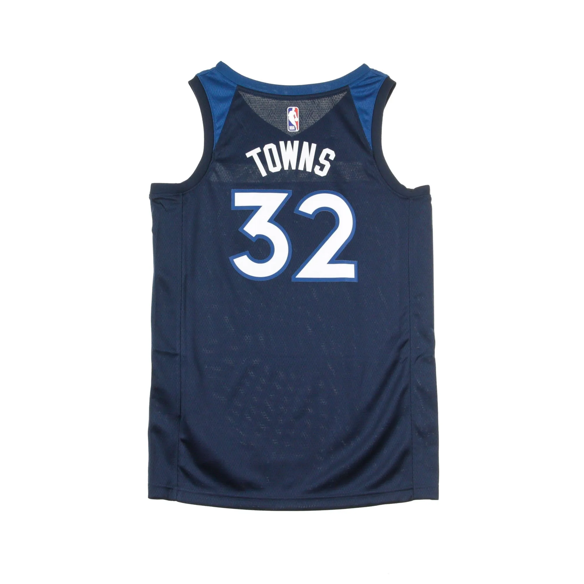 Canotta Basket Uomo Nba Swingman Jersey Icon Edition No 32 Karl Anthony Towns  Mintim Road College Navy