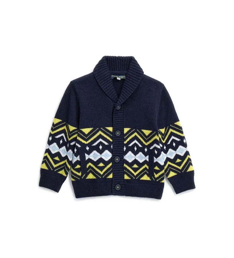 --Cardigan in maglia-