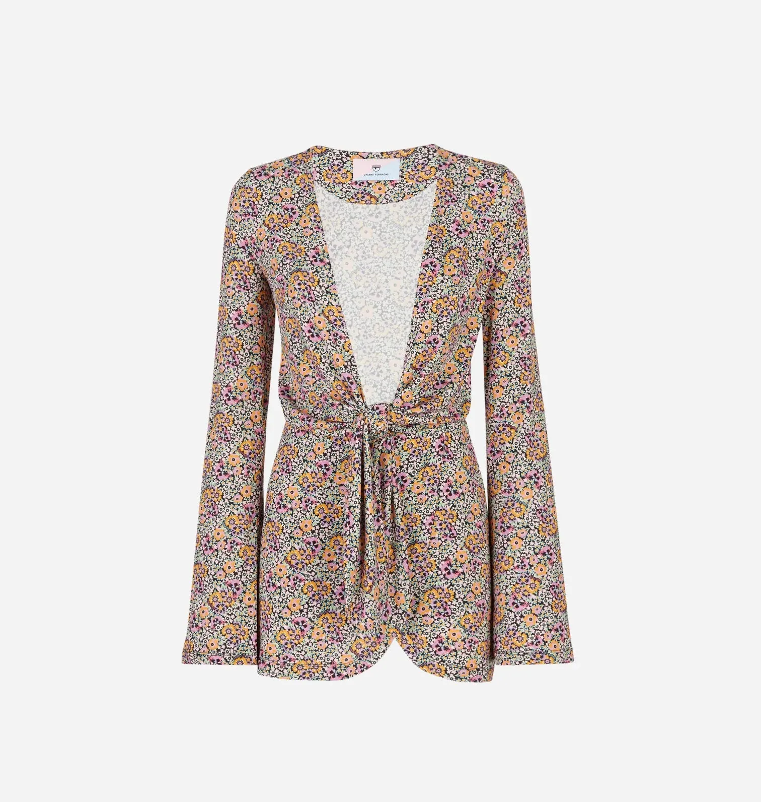 Chiara Ferragni Mini Dress with Pattern / Multicolor