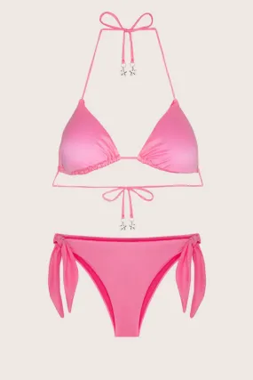 EFFEK BIKINI TRIANGOLO A TINTA UNITA ROSA 1000/1022