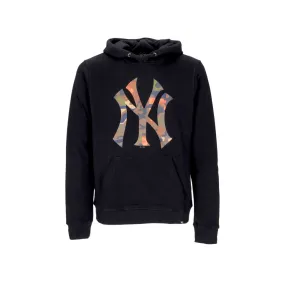 felpa cappuccio uomo mlb imprint burnside hood neyyan JET BLACK