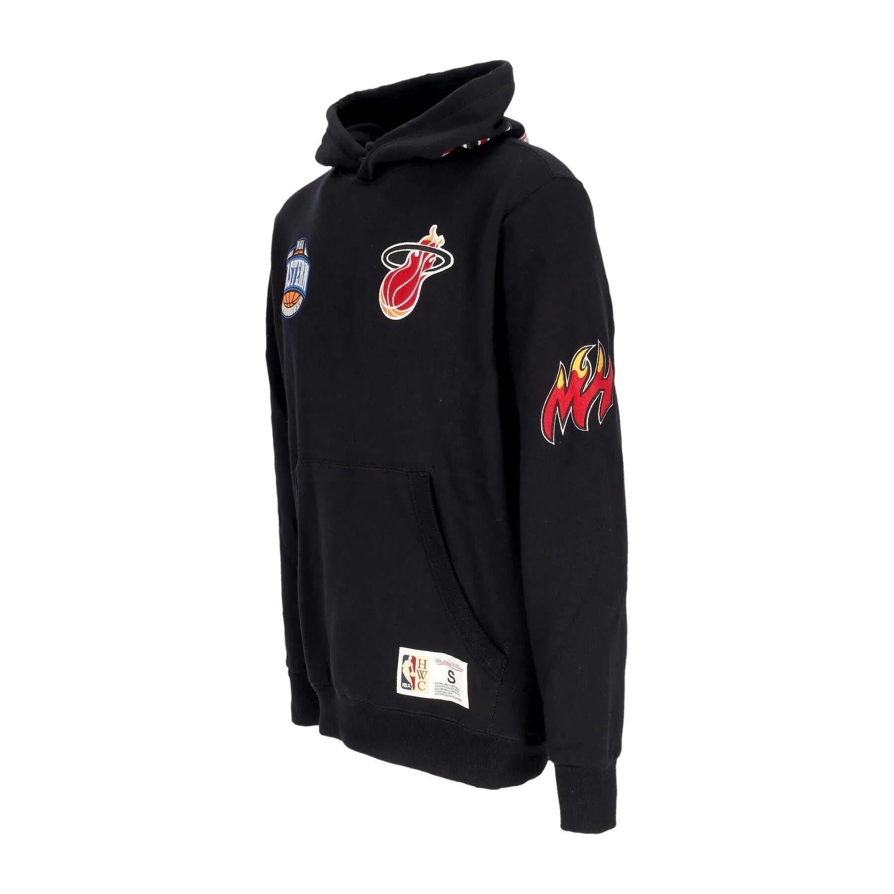 Felpa Cappuccio Uomo Nba Hometown Fleece Hoodie Miahea Black