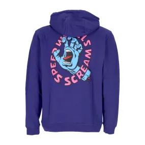 Felpa Cappuccio Zip Uomo Speed Wheels Scream Zip Hood Navy Blue
