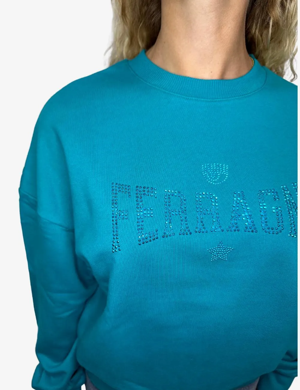 Felpa Chiara Ferragni girocollo donna