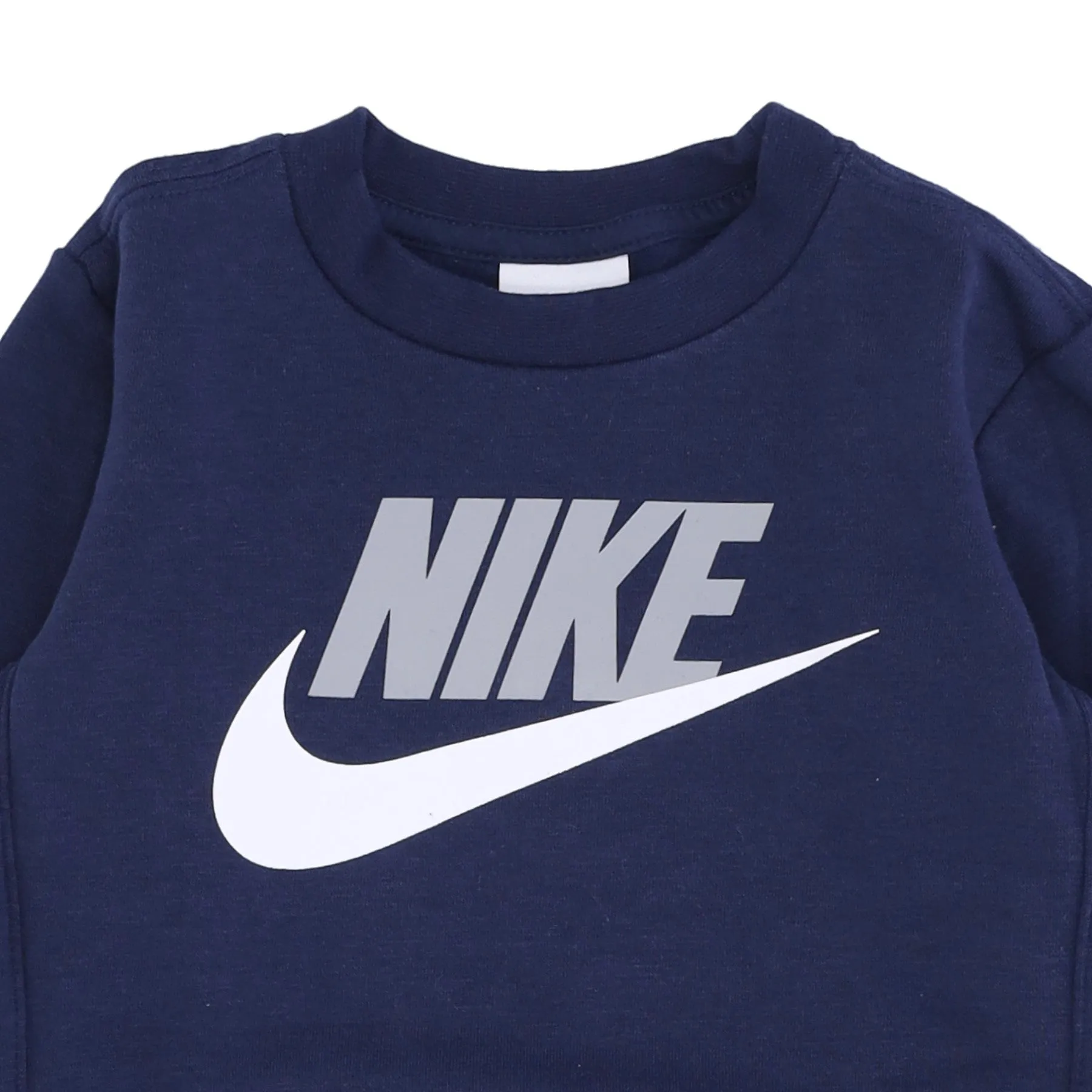 Felpa Girocollo Bambino Club Hbr Fleece Crew Midnight Navy