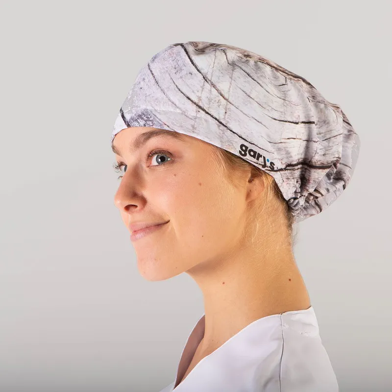 Gorro Cirujano Goma Tejido Reciclado Corteza