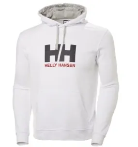 Helly Hansen HH Logo Felpa con cappuccio (bianco) Uomo