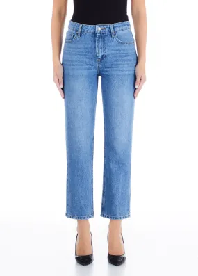Jeans straight cropped