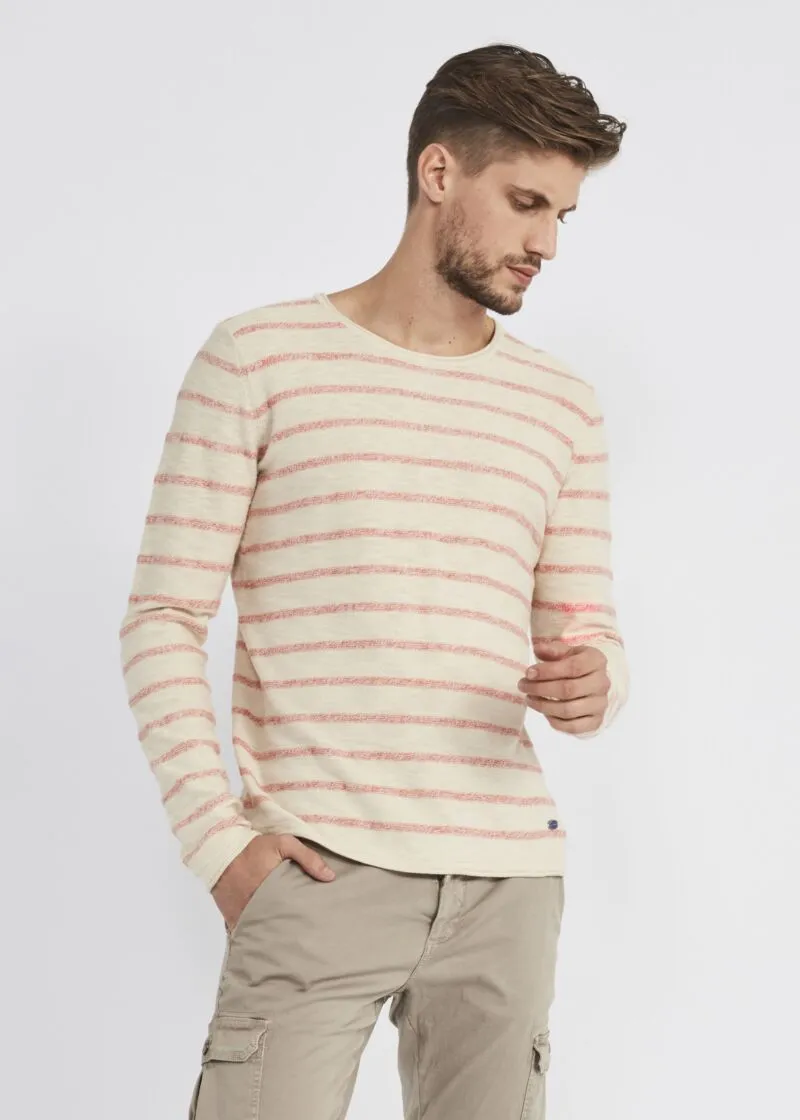 Maglia in cotone a righe
