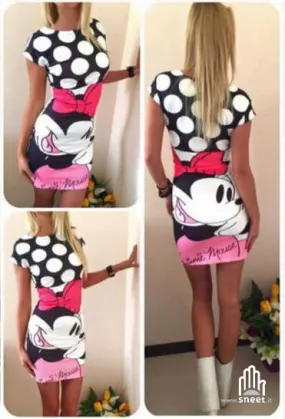 Minnie Pois Dress - Dream Shop