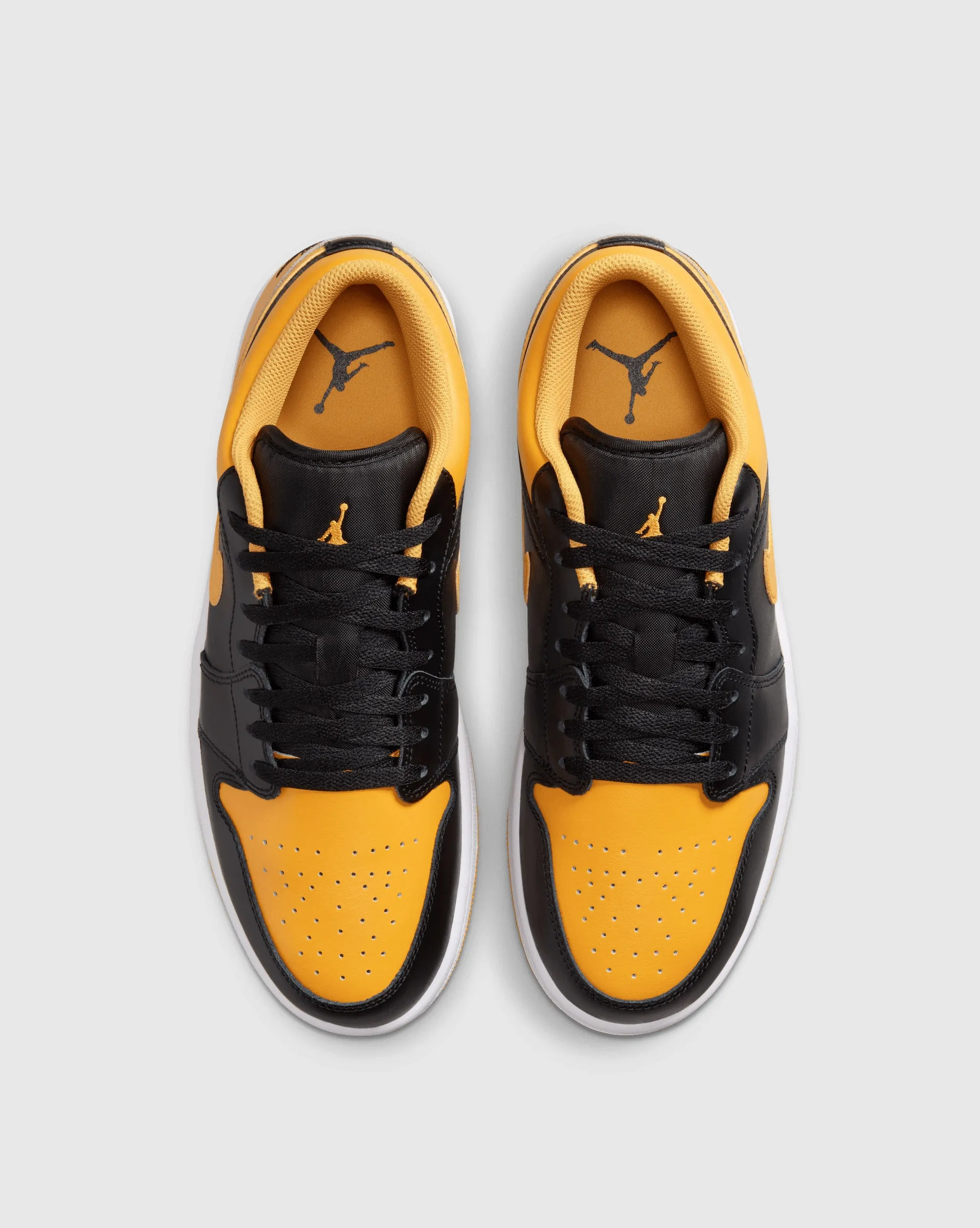 Nike Air Jordan 1 Low Yellow Ochre Nero Uomo