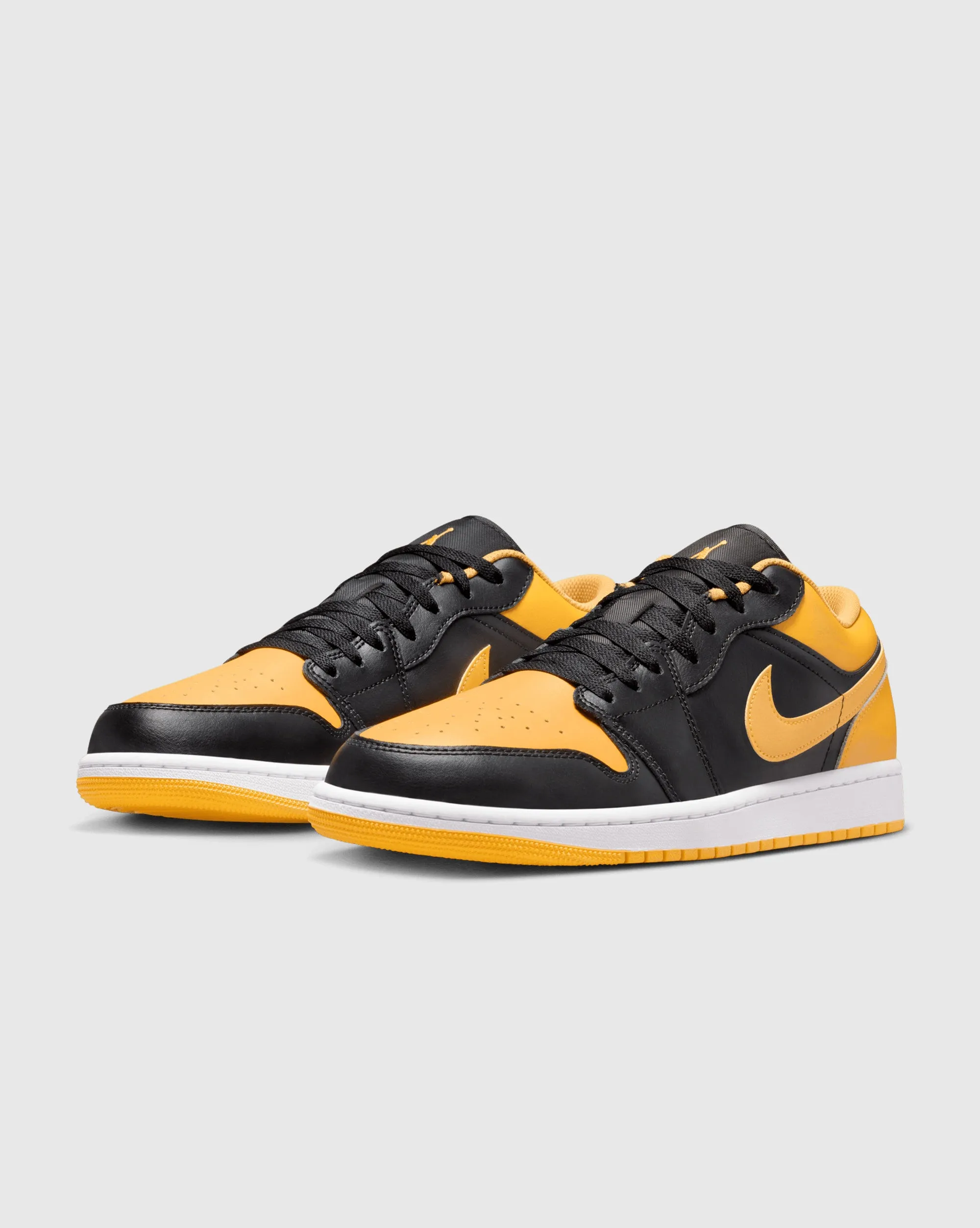 Nike Air Jordan 1 Low Yellow Ochre Nero Uomo