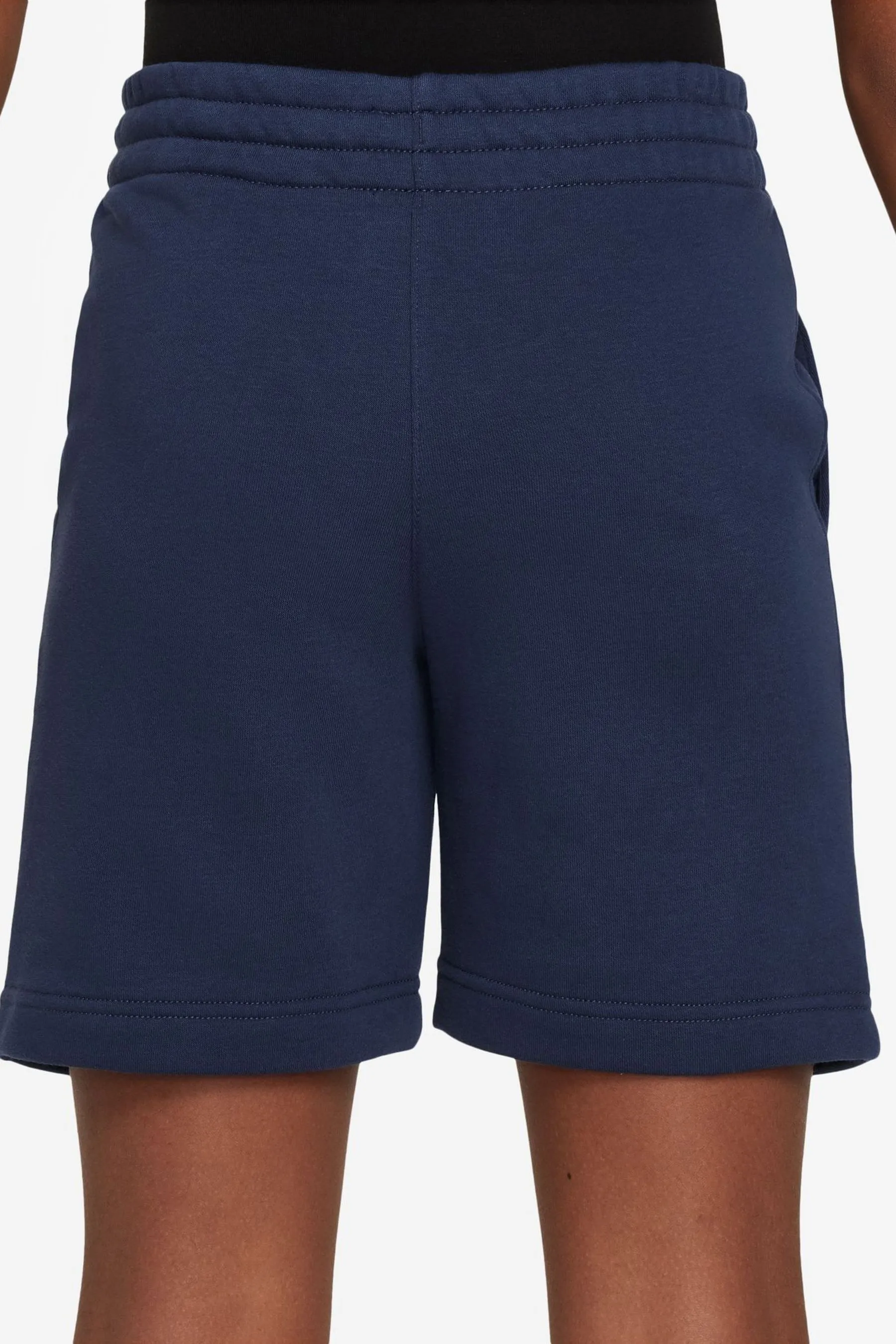 Nike Club - Shorts in spugna con logo stile college    