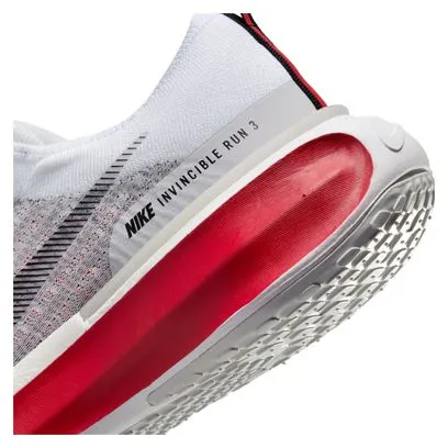 Nike Invincible 3 Running Shoes White Red Men