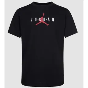 Nike Jordan Jumpman Sustain Graph Black T-Shirt M/M Stampa Logo Junior Bimbo