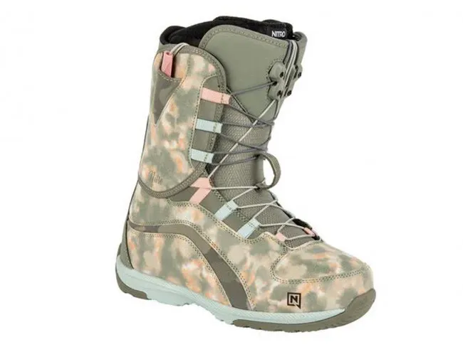 NITRO SCARPONI SNOWBOARD DONNA  848644 FUTURA TLS  FUTURA CAMO/ROSE