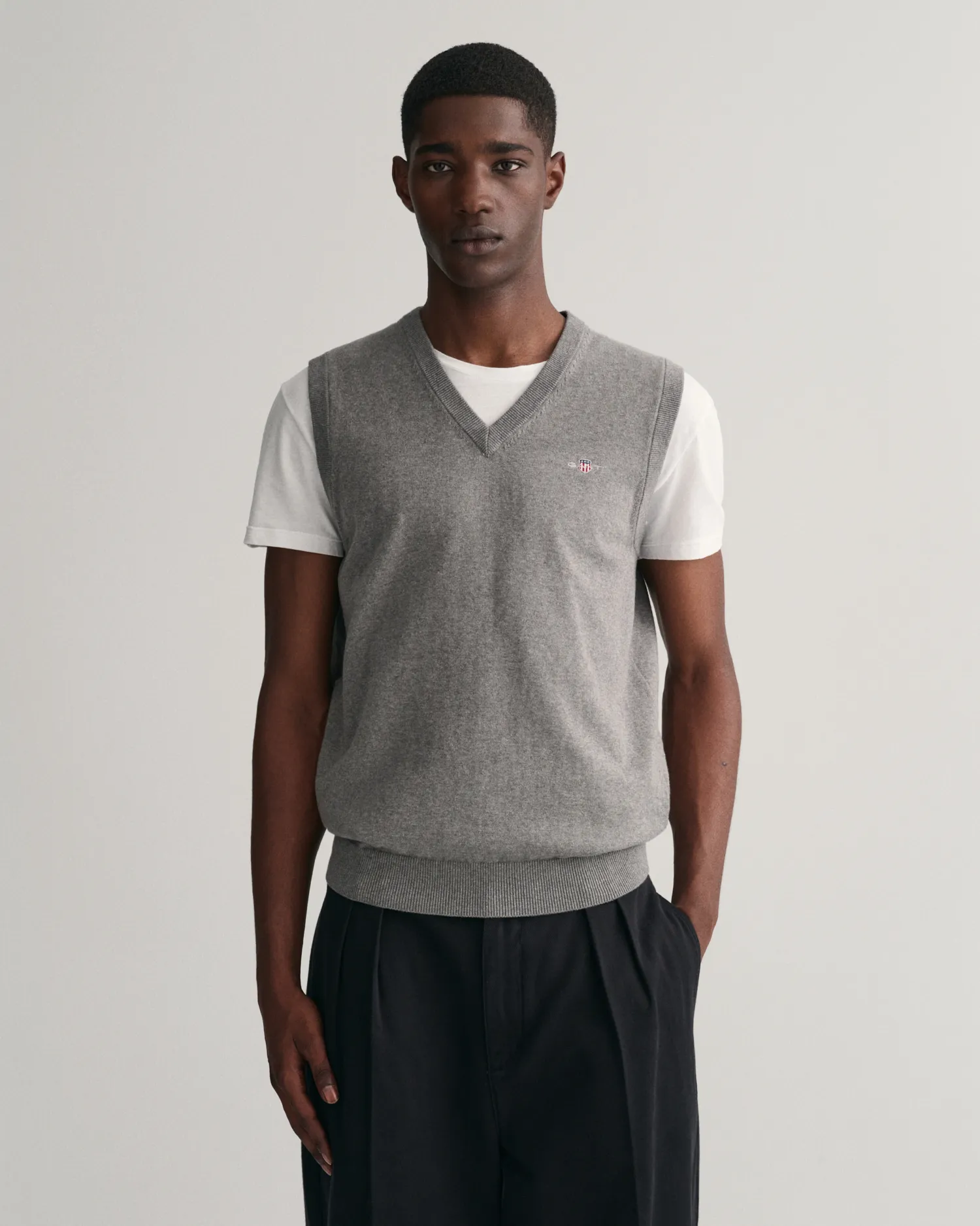 Piumino smanicato in cotone Classic