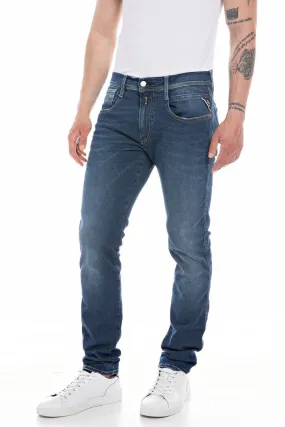 Replay Vestibilità attillata / Slim - Blu scura - Anbass - Blu Jeans