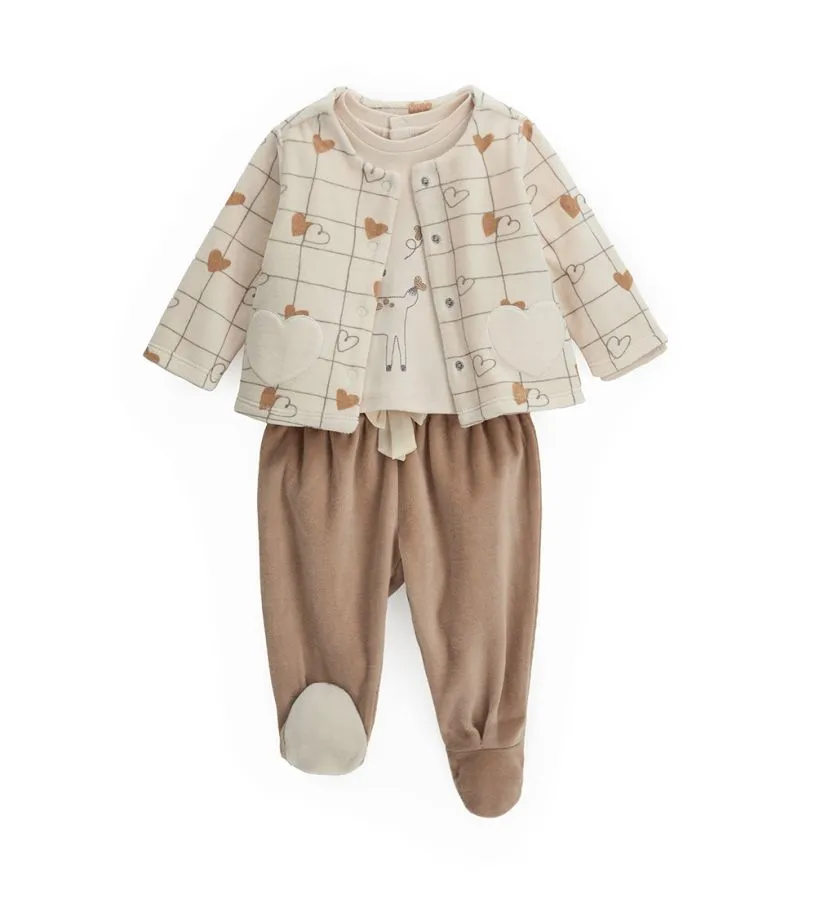 --Set giacca, maglia e pantalone-