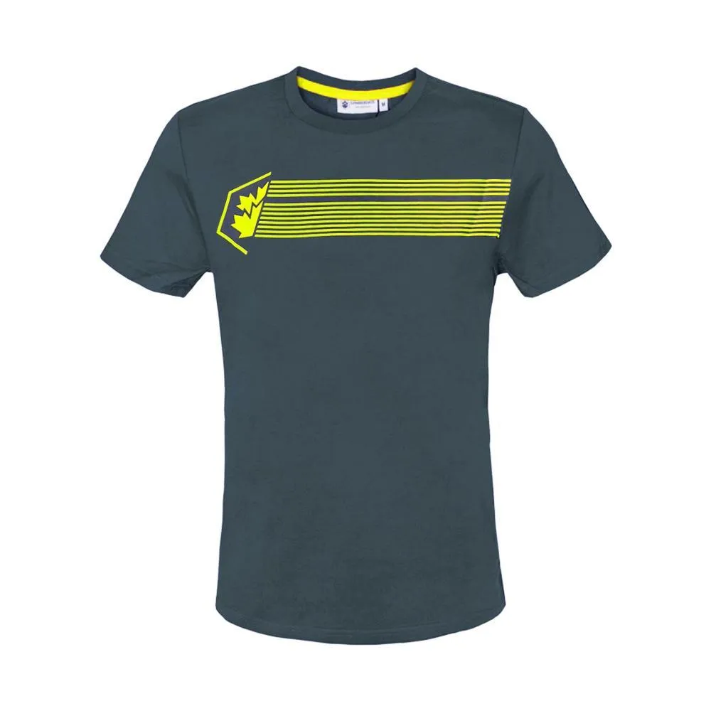  T-SHIRT LUMBERJACK. BLU 