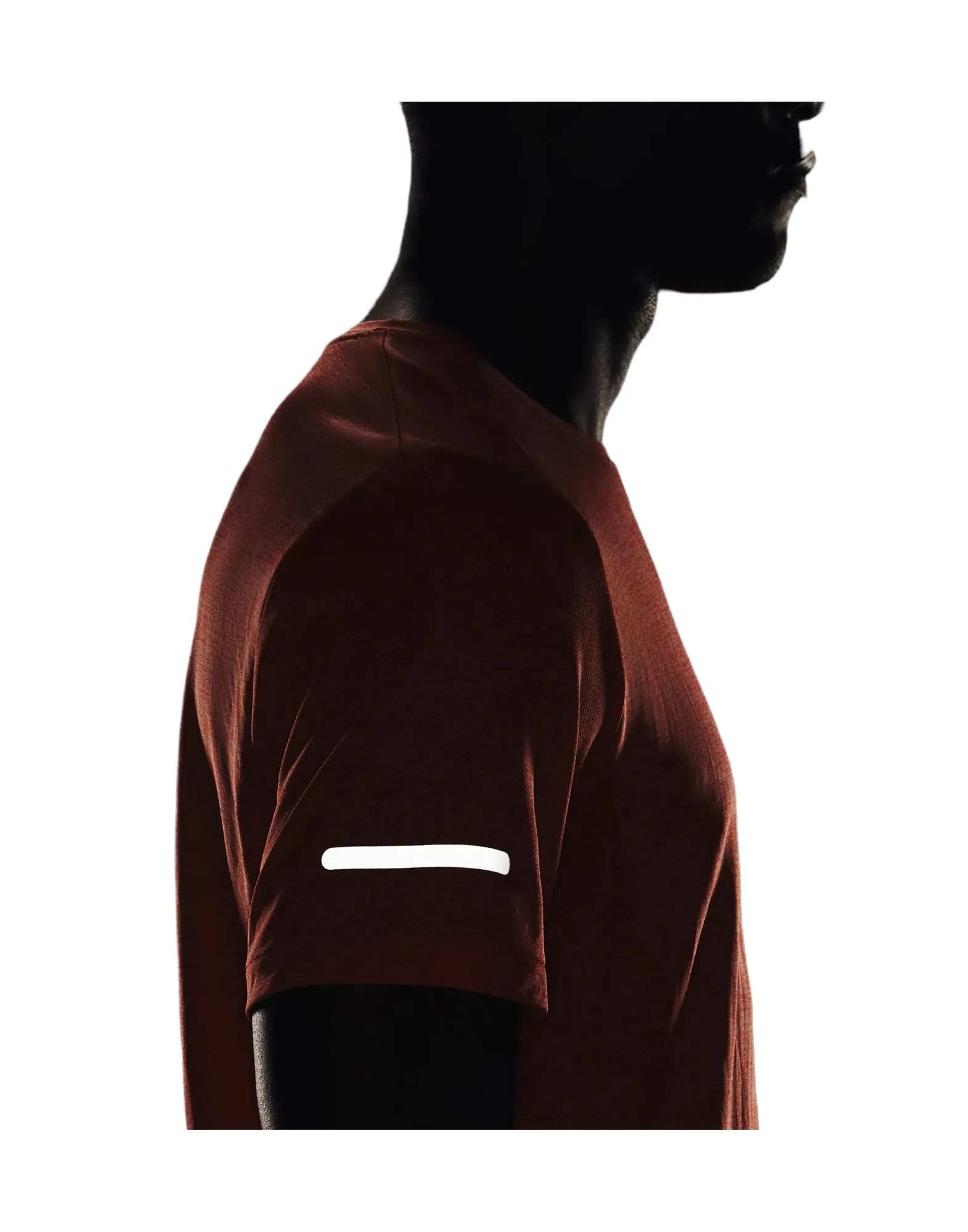 T-shirt Seamless Uomo Frosted Orange/Reflective