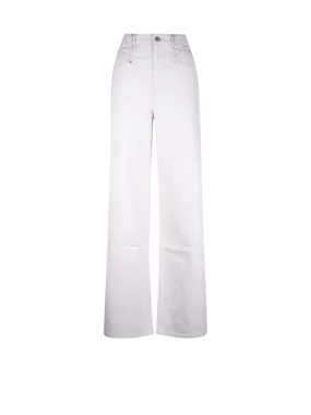 WOMAN ISABEL MARANT ETOILE WHITE COTTON LEMONY GB JEANS